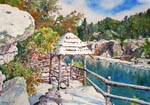 mohonk snow gazebo